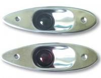 Beépíthető poziciófény 195x59mm - Vegyszerek Porta-potti - WC, Hajófelszerelés hajósbolt, hajóalkatrészek széles választéka