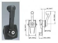 Ultraflex Rászerelheto egykaros váltókapcsoló B183 - Szélmérő - Navigációs eszközök, Hajófelszerelés hajósbolt, hajóalkatrészek széles választéka