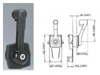 Ultraflex Rászerelheto egykaros váltókapcsoló B183 - Karabiner biztonsági csavar rögzítéssel Átmérő: 11mm - Karabínerek, Rozsdamentes veretek, kiegészítők, Hajófelszerelés hajósbolt, hajóalkatrészek széles választéka