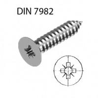 Süllyesztett fejű csavar DIN 7982