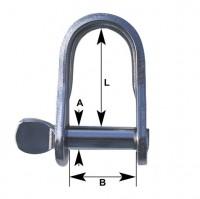 AQUINOX Lemezsekli AISI 316 - Kong karabiner Genius Gyűrűvel Hossz: 100mm - Karabínerek, Rozsdamentes veretek, kiegészítők, Hajófelszerelés hajósbolt, hajóalkatrészek széles választéka