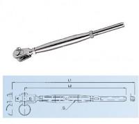 BLUE WAVE Spanner AISI 316 - A4 - Jelzőbója jelölőbója fekete A2 - Bóják, Horgonyzás és kikötés, Hajófelszerelés hajósbolt, hajóalkatrészek széles választéka