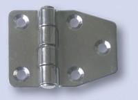 Rozsdamentes zsanér 50x37 - T-Terminal Nirosta Hossz (L): 184 mm - Terminálok, Rozsdamentes veretek, kiegészítők, Hajófelszerelés hajósbolt, hajóalkatrészek széles választéka