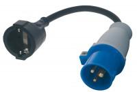 CEE-Adapter  - Sirius 300 fall kötél Piros-fehér 6 mm 1050daN - Fall és Schotkötélzet, Kötelek és kiegészítők, Hajófelszerelés hajósbolt, hajóalkatrészek széles választéka