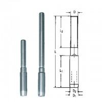 AQUINOX MINI menetes terminál A4 - Reling cső végdarab 22mm 38mm 171mm - Reling csövek és kiegészítők, Deck felszerelés, Hajófelszerelés hajósbolt, hajóalkatrészek széles választéka