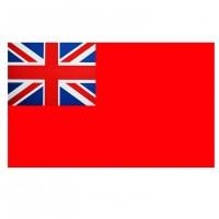 Anglia zászló piros alapon