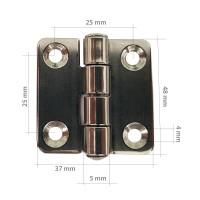 Rozsdamentes zsanér 35x37 - PSP csúszásgátló csík öntapadós Fehér 50mm x 5m - TBS Csúszásgátlók, csúszásgátló csíkok, Deck felszerelés, Hajófelszerelés hajósbolt, hajóalkatrészek széles választéka