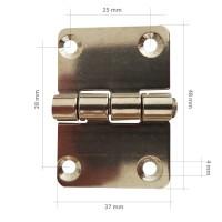 Rozsdamentes zsanér 48x37 - Fender zsák kék F6 - Fenderek pufferek kiegészítők, Horgonyzás és kikötés, Hajófelszerelés hajósbolt, hajóalkatrészek széles választéka