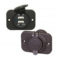 USB töltő aljzat - Duda vagy indító gomb  - Kapcsolók kapcsoló panelek, Elektromos felszerelések, Hajófelszerelés hajósbolt, hajóalkatrészek széles választéka